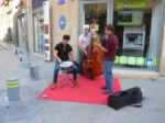 Young Jazz group just 100 m away 